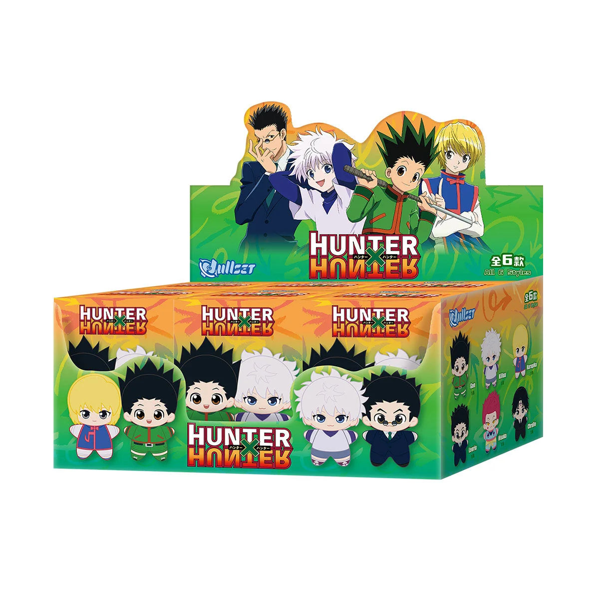 預訂 Hunter x Hunter 全職獵人 毛公仔吊飾盲盒 (原盒6個)