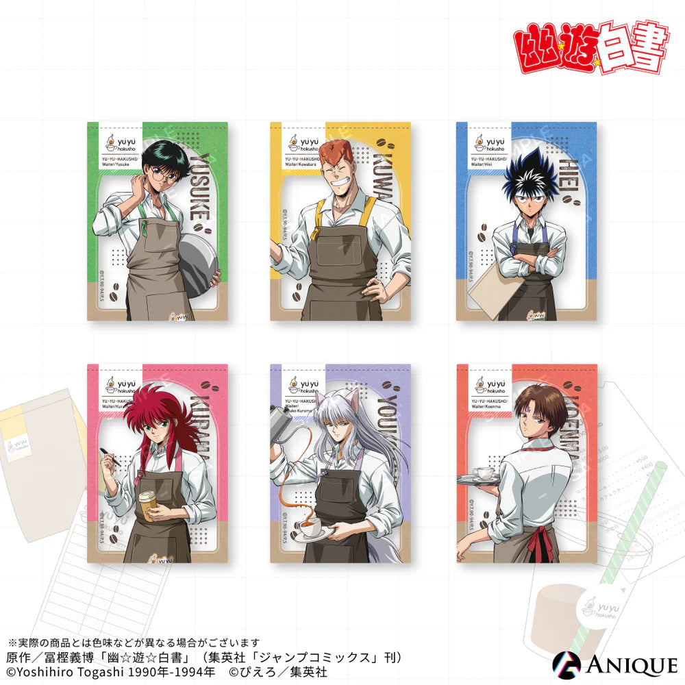 幽遊白書 收藏卡 (原盒6款)