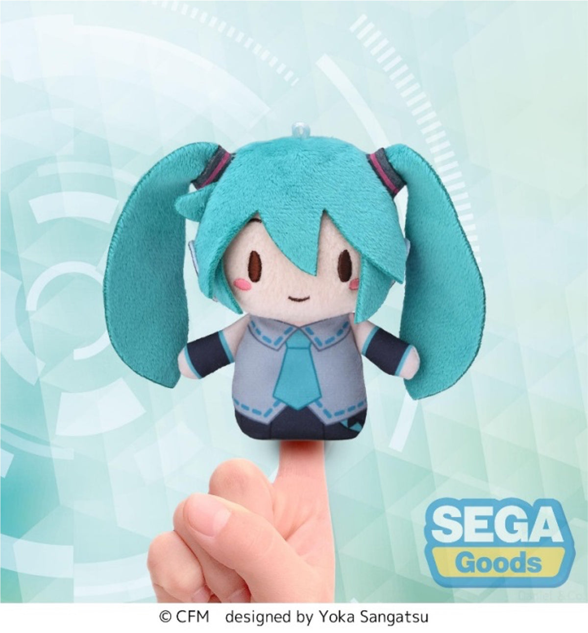 預訂 [Fuwa Petit景品] 初音未來 手指毛公仔 初音