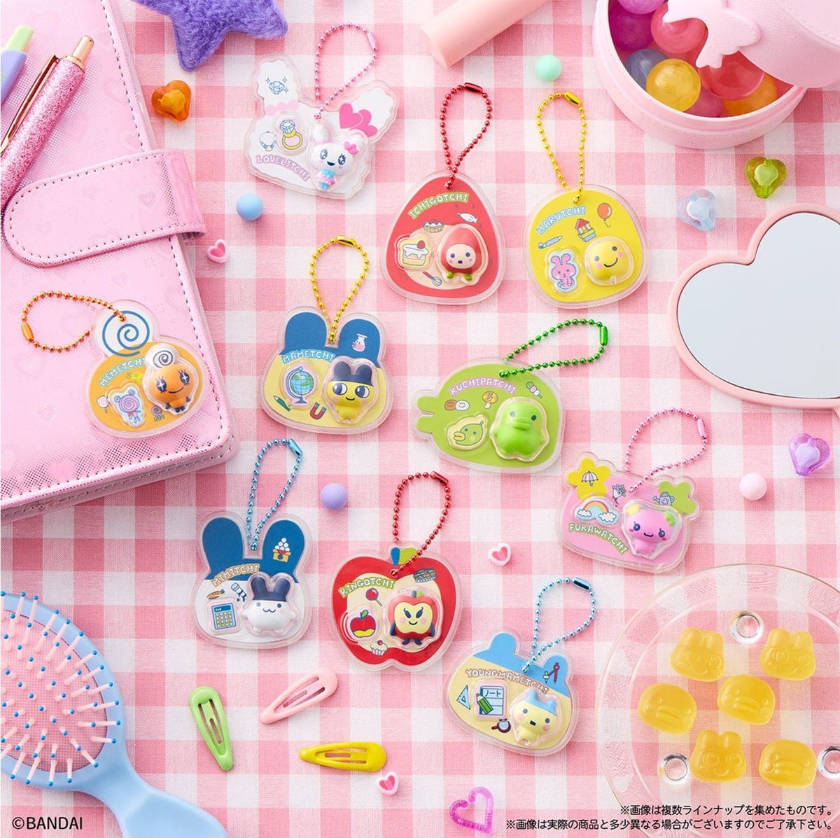 預訂 Tamagotchi 包裝公仔吊飾 & 軟糖 (原盒12個)