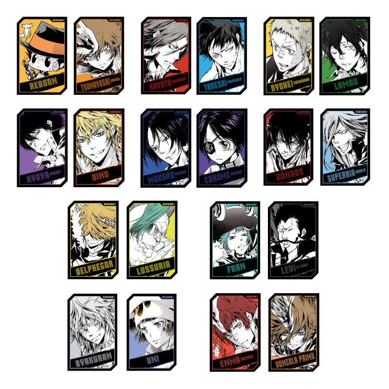 預訂 JUMP SHOP 家庭教師Hitman Reborn! 收藏卡 (原盒10張)