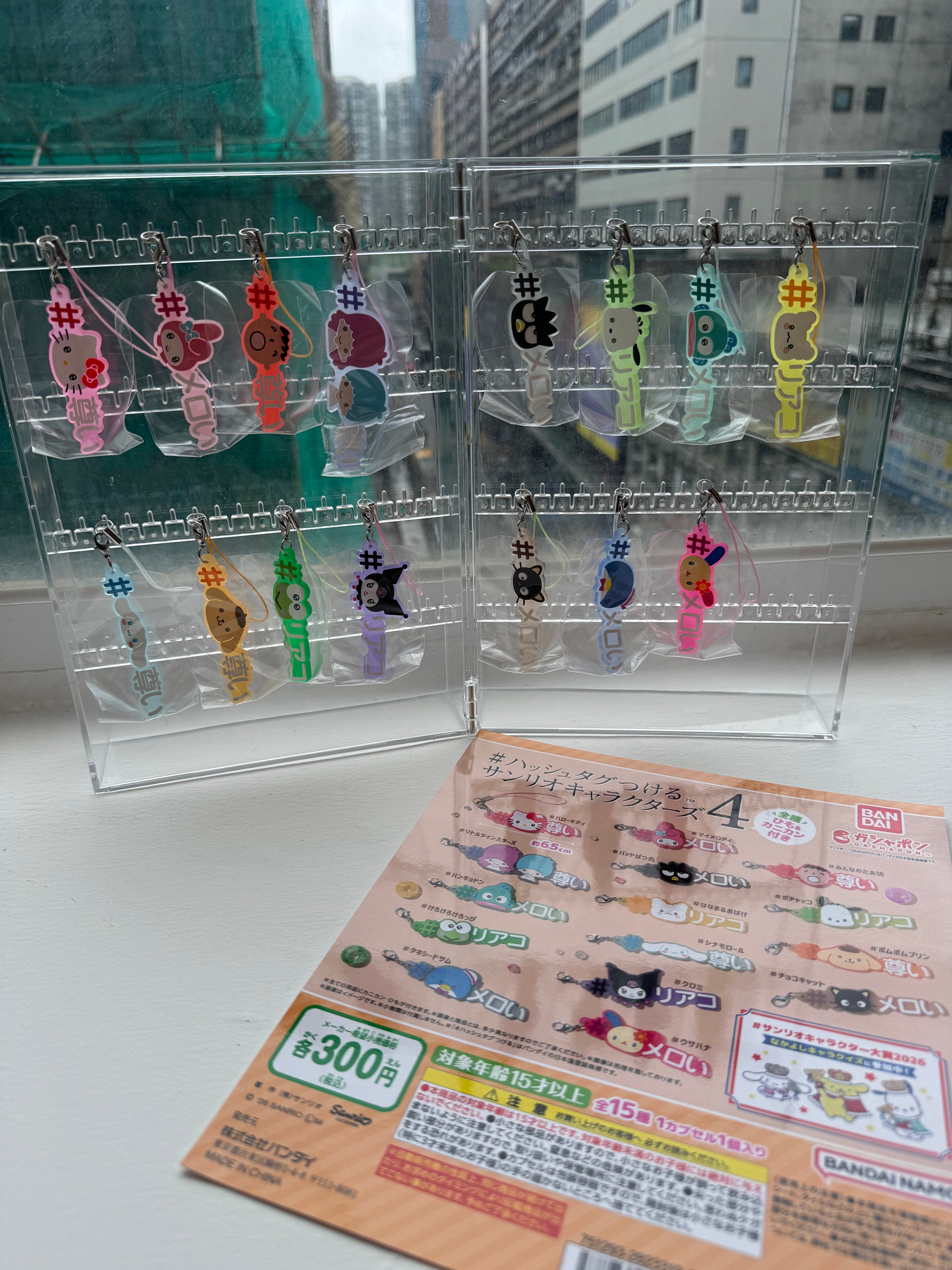 Sanrio 話題標籤膠牌扭蛋