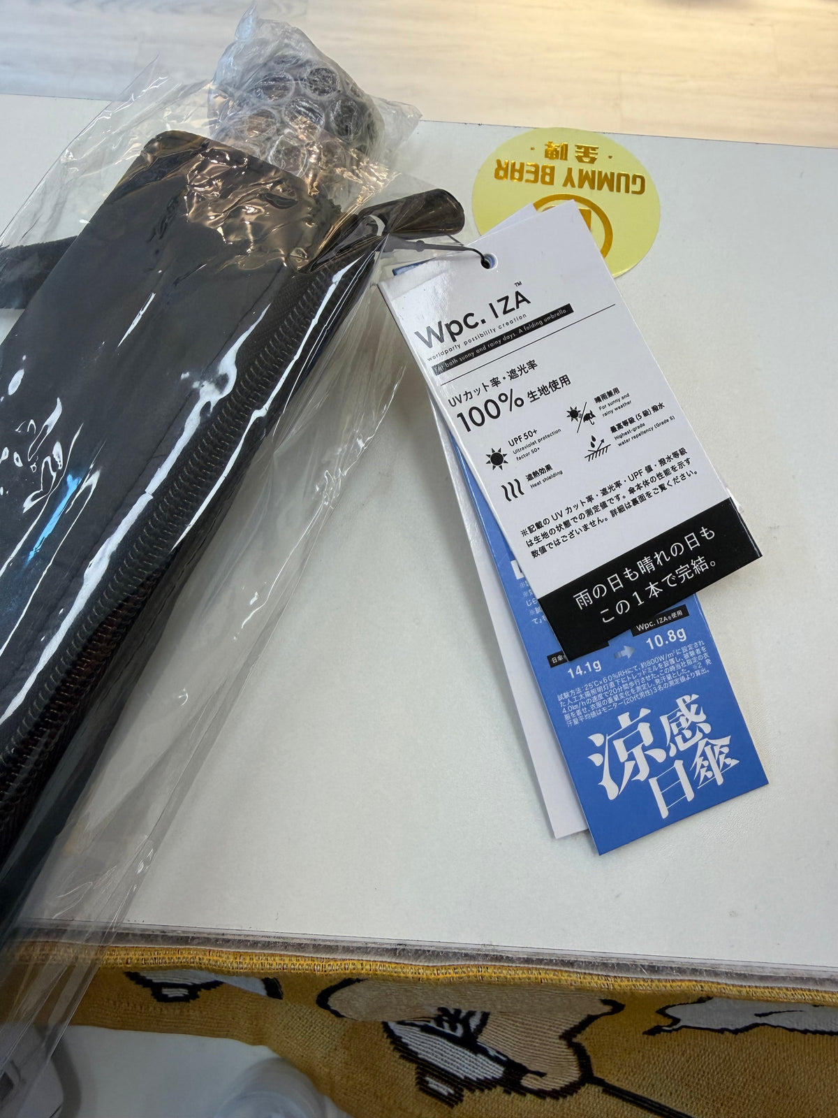 Wpc. IZA 抗風降溫自動縮骨遮 54cm