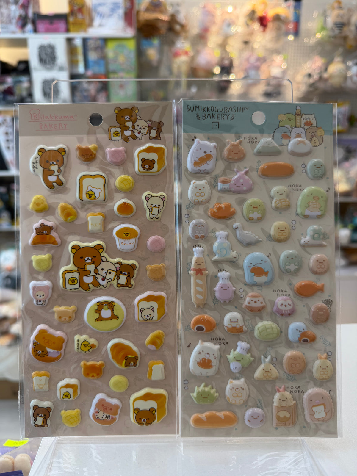 鬆弛熊&角落生物 麵包店系列 貼紙