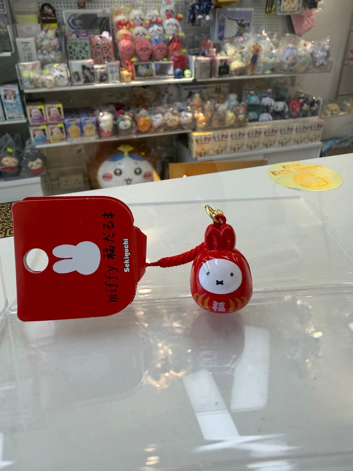Miffy 達摩鈴鈴吊飾