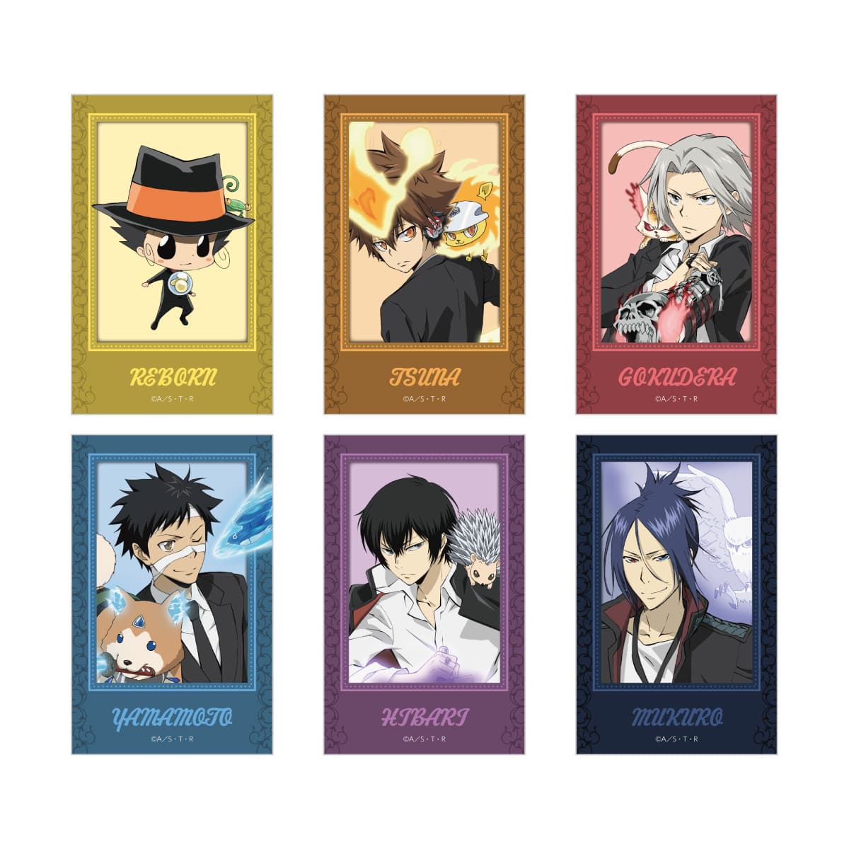 預訂 家庭教師Hitman Reborn in NAMJATOWN ～20th anniversary 未來編 ver. 相卡A (原盒6張)