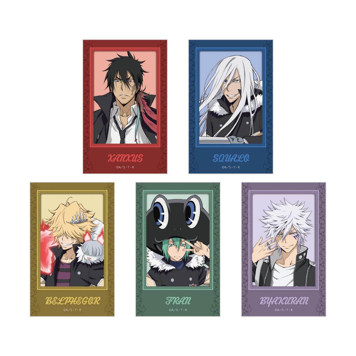 預訂 家庭教師Hitman Reborn in NAMJATOWN ～20th anniversary 未來編 ver. 相卡B (原盒5張)