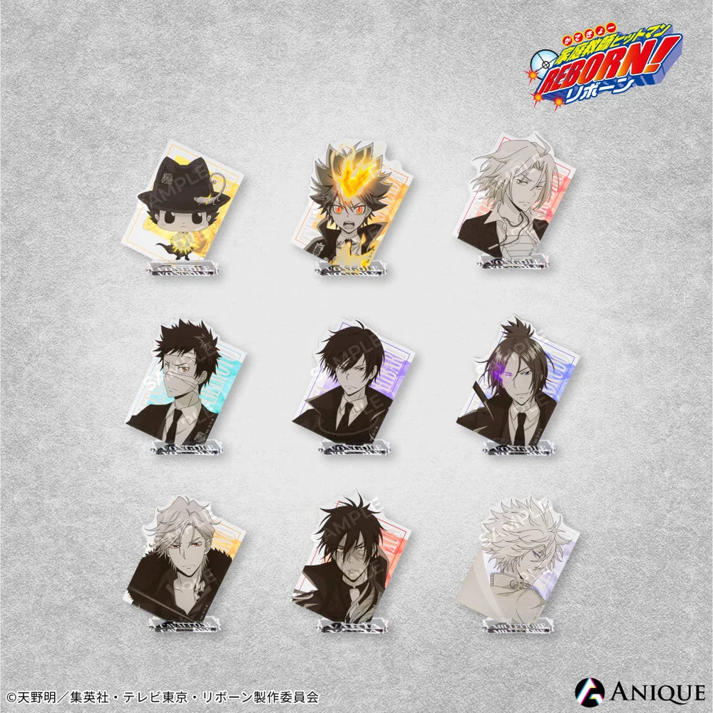 [指定款] 家庭教師Hitman Reborn 覚悟ver. 迷你立牌