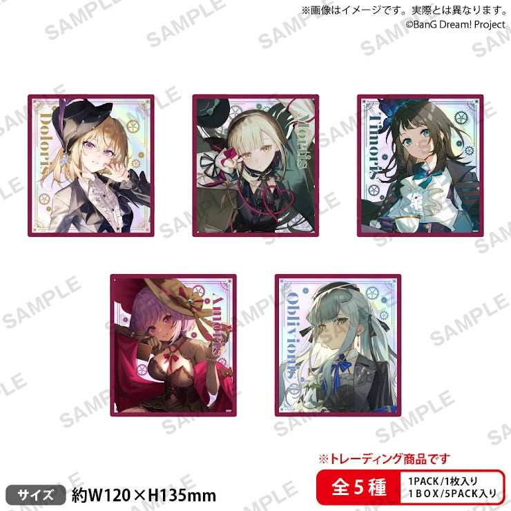 預訂 BanG Dream! MyGO!!!!!! & Ave Mujica A Beautiful Moment ver. 色紙