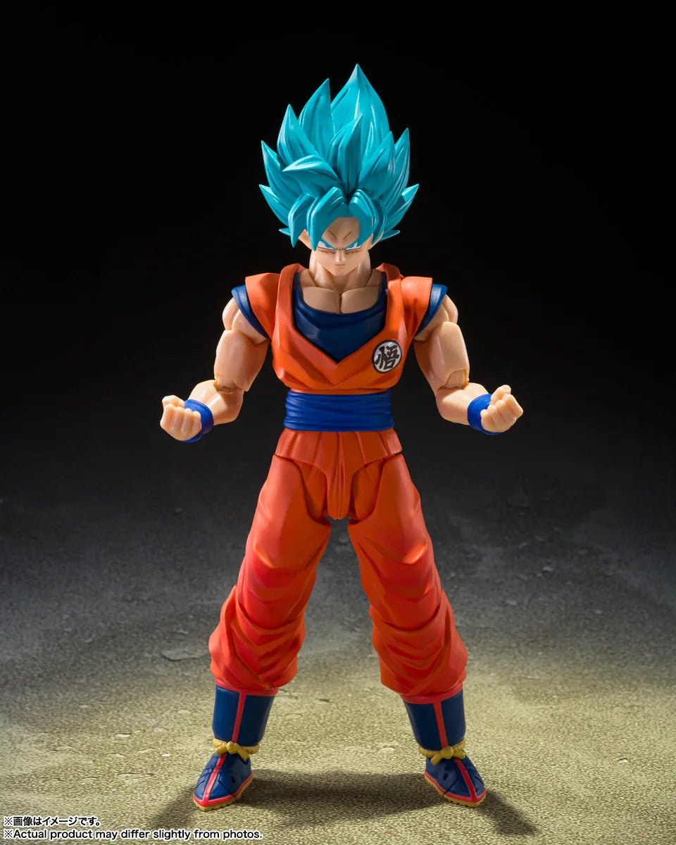 預訂 [SHF] DRAGON BALL 超級撒亞人之神 SS 孫悟空 超越極限的蒼藍之力
