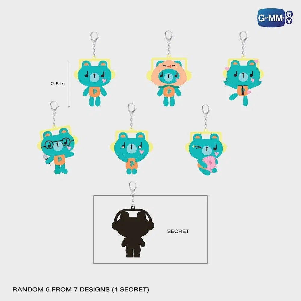 預訂 GMMTV FANDOM RANDOM DOLL KEYCHAIN (原盒6個)