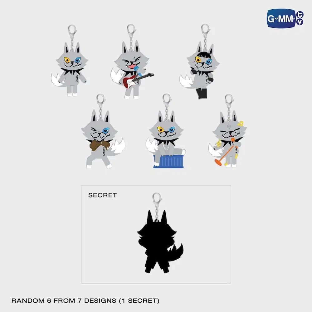 預訂 GMMTV FANDOM RANDOM DOLL KEYCHAIN (原盒6個)